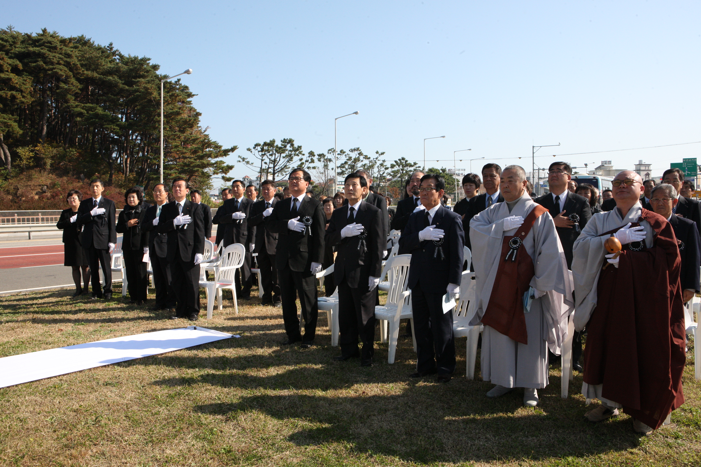 한국자유총연맹양양군지회 자유수호 희생자 합동 위령제 거행